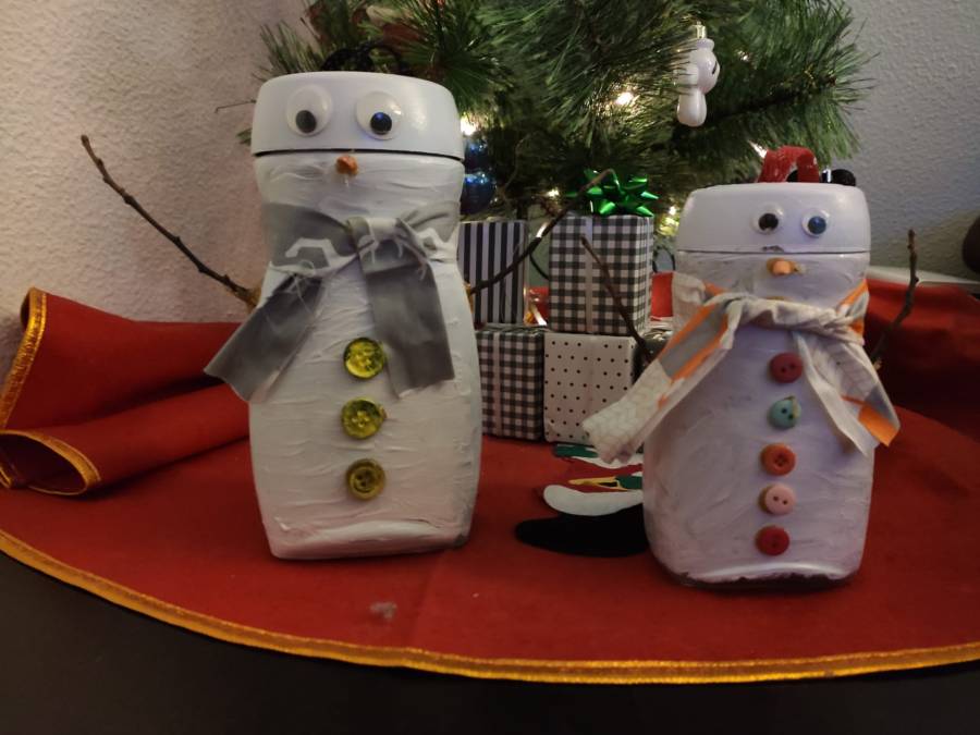 Trabalhos manuais com os miúdos: boneco de&nbsp;neve