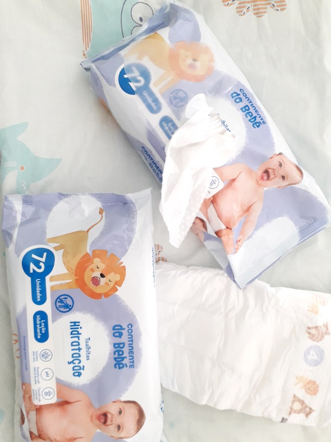 A Mamã recomenda: Toalhitas Hidratação Continente do&nbsp;Bebé