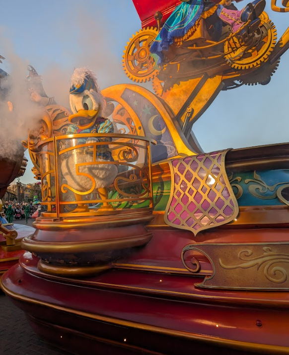Donald no desfile Disney
